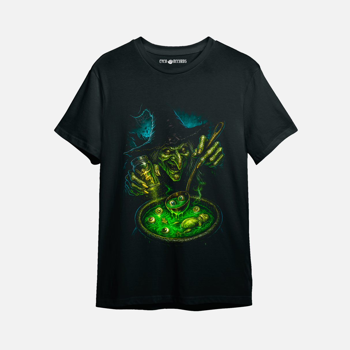 Bruja Caldero - Halloween - Polera