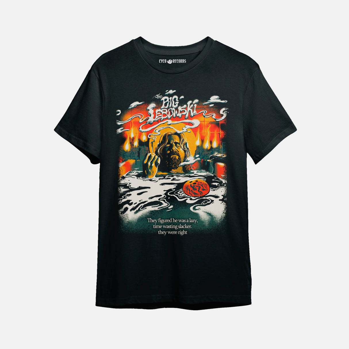 Cine - Hermanos Coen - Big Lebowski Bath - Polera
