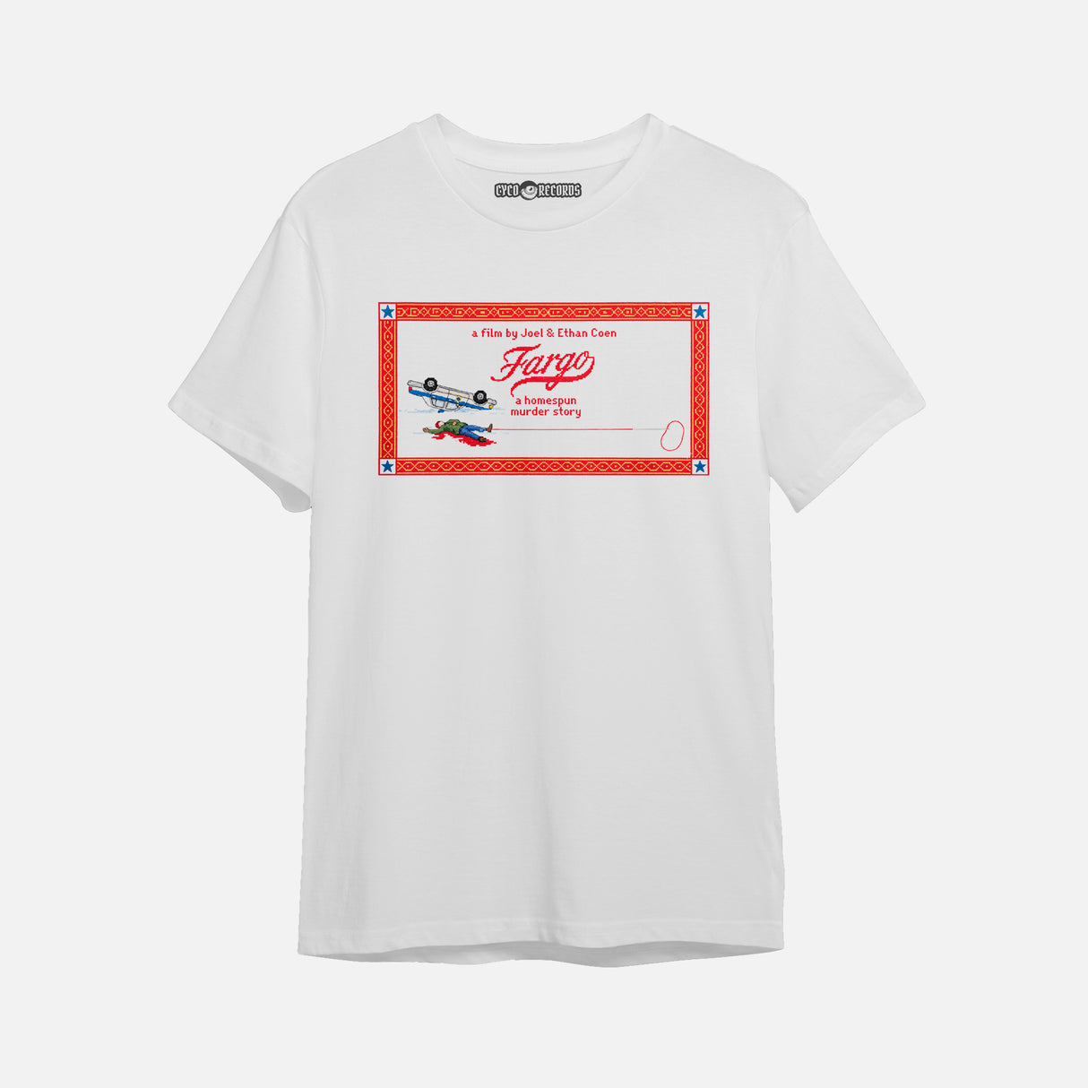 Cine - Hermanos Coen - Fargo Bordado - Polera