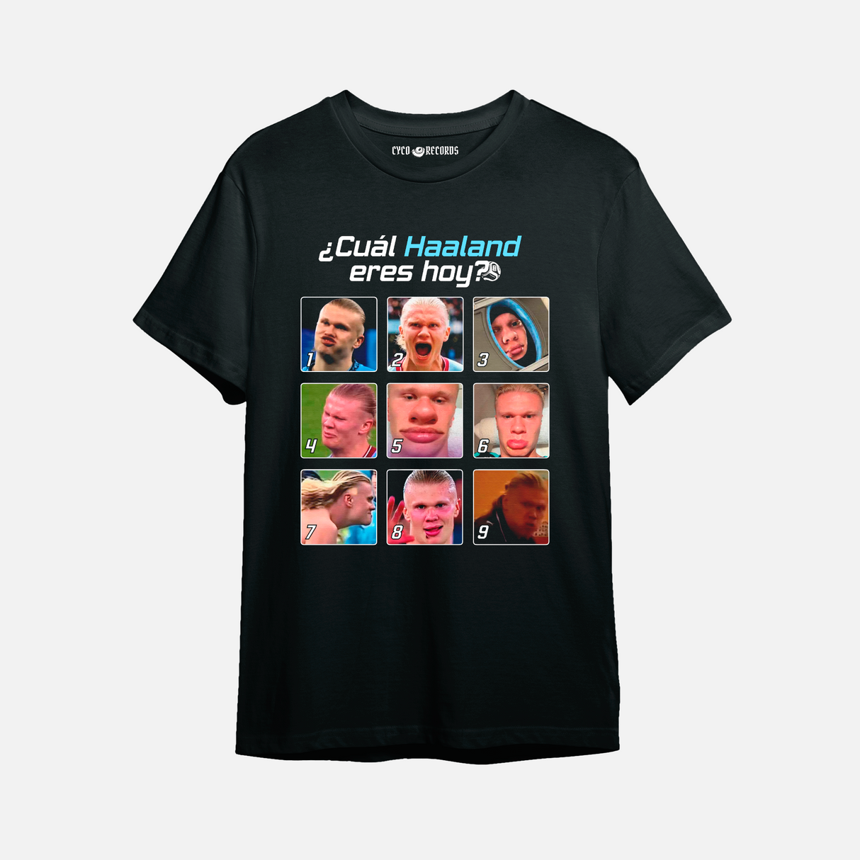 Futbol - Haaland Caras V2 - Polera