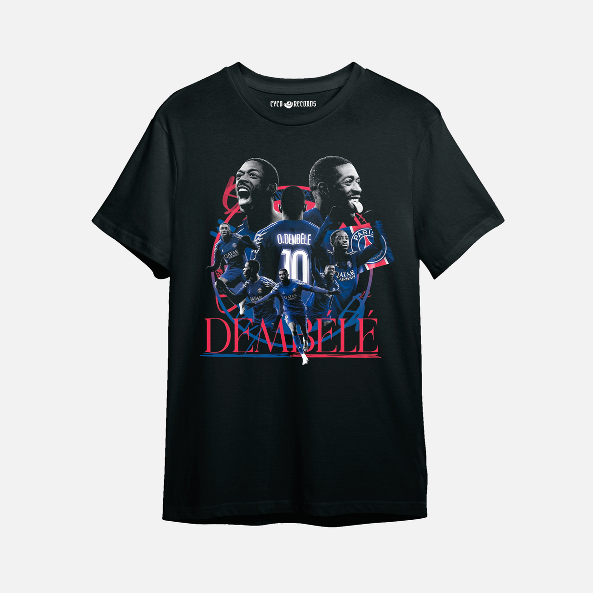 Futbol - Ousmane Dembele Collage 2 - Polera