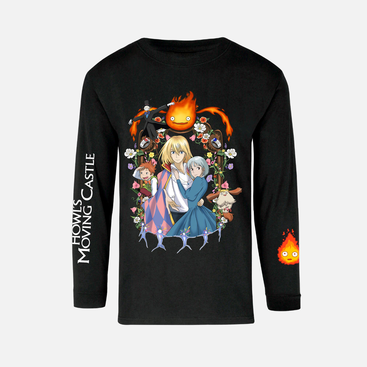 Ghibli - Howl Moving Castle - Polera Manga Larga