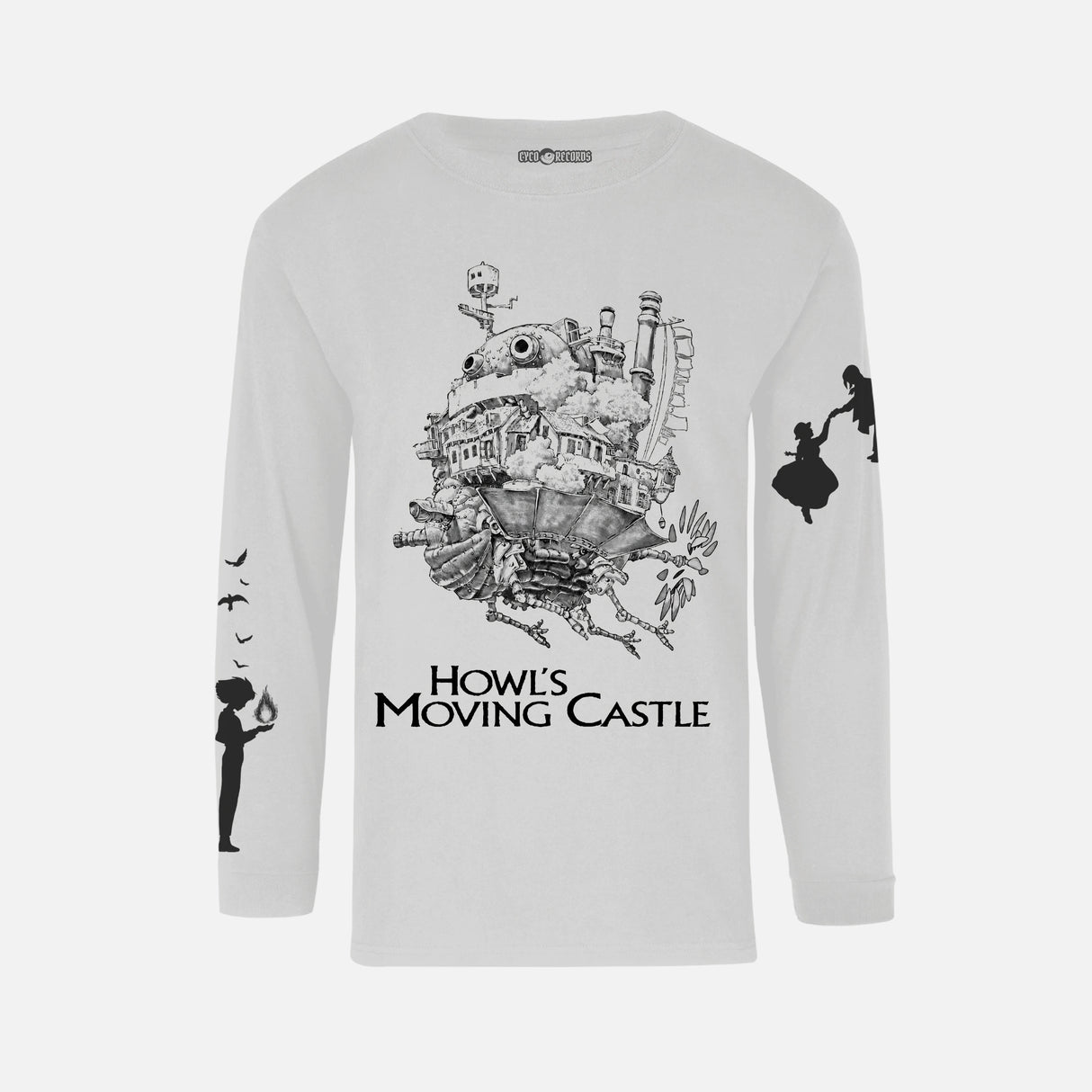 Ghibli - Howl Moving Castle Castillo - Polera Manga Larga