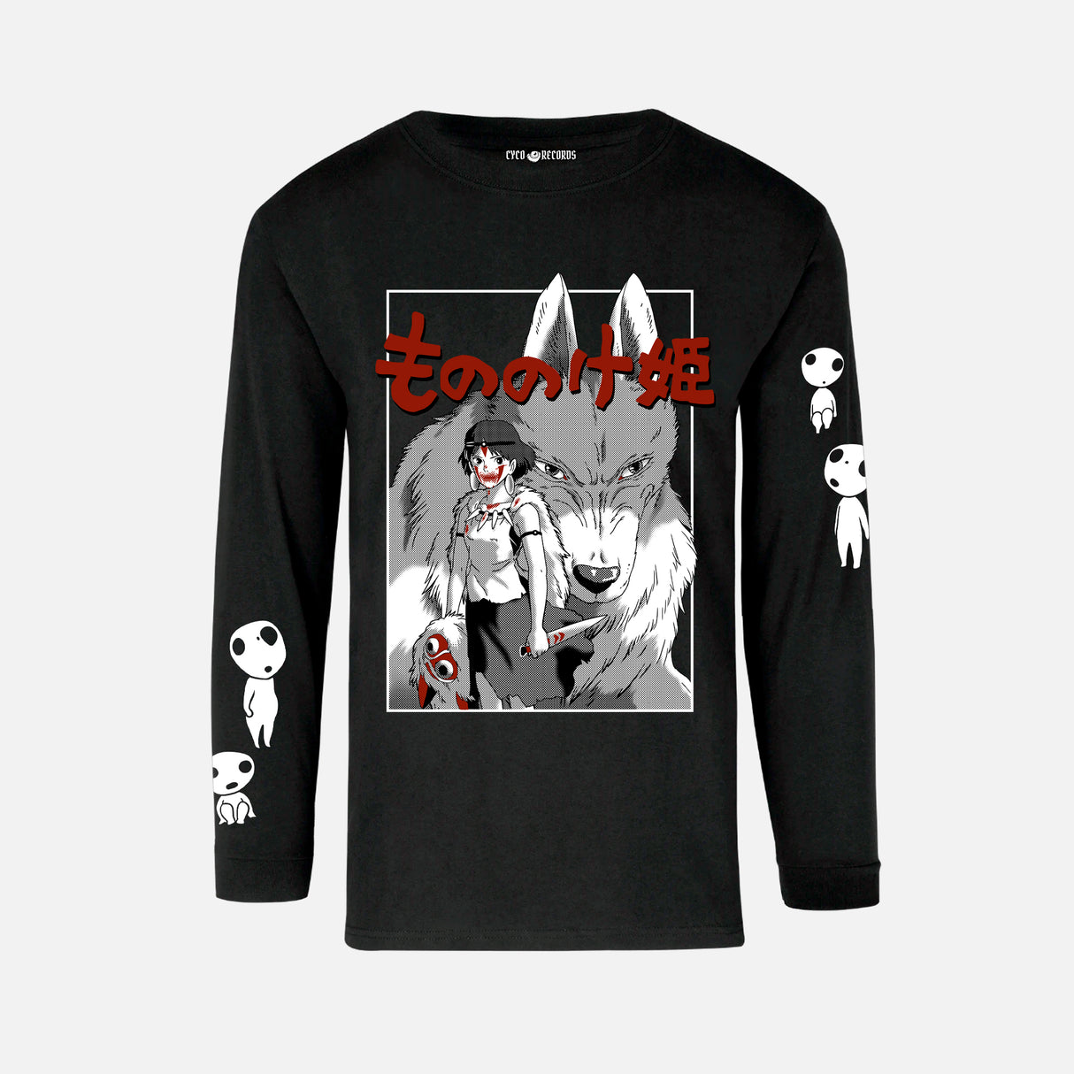Ghibli - Princesa Mononoke - Polera Manga Larga