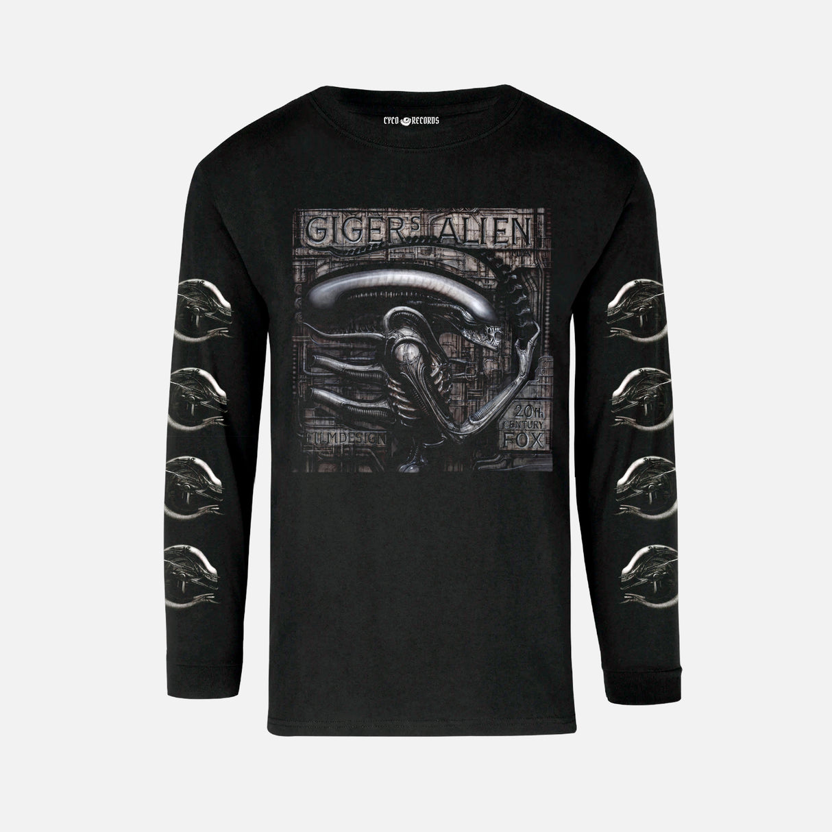 Hr Giger - Gigers Alien - Polera Manga Larga