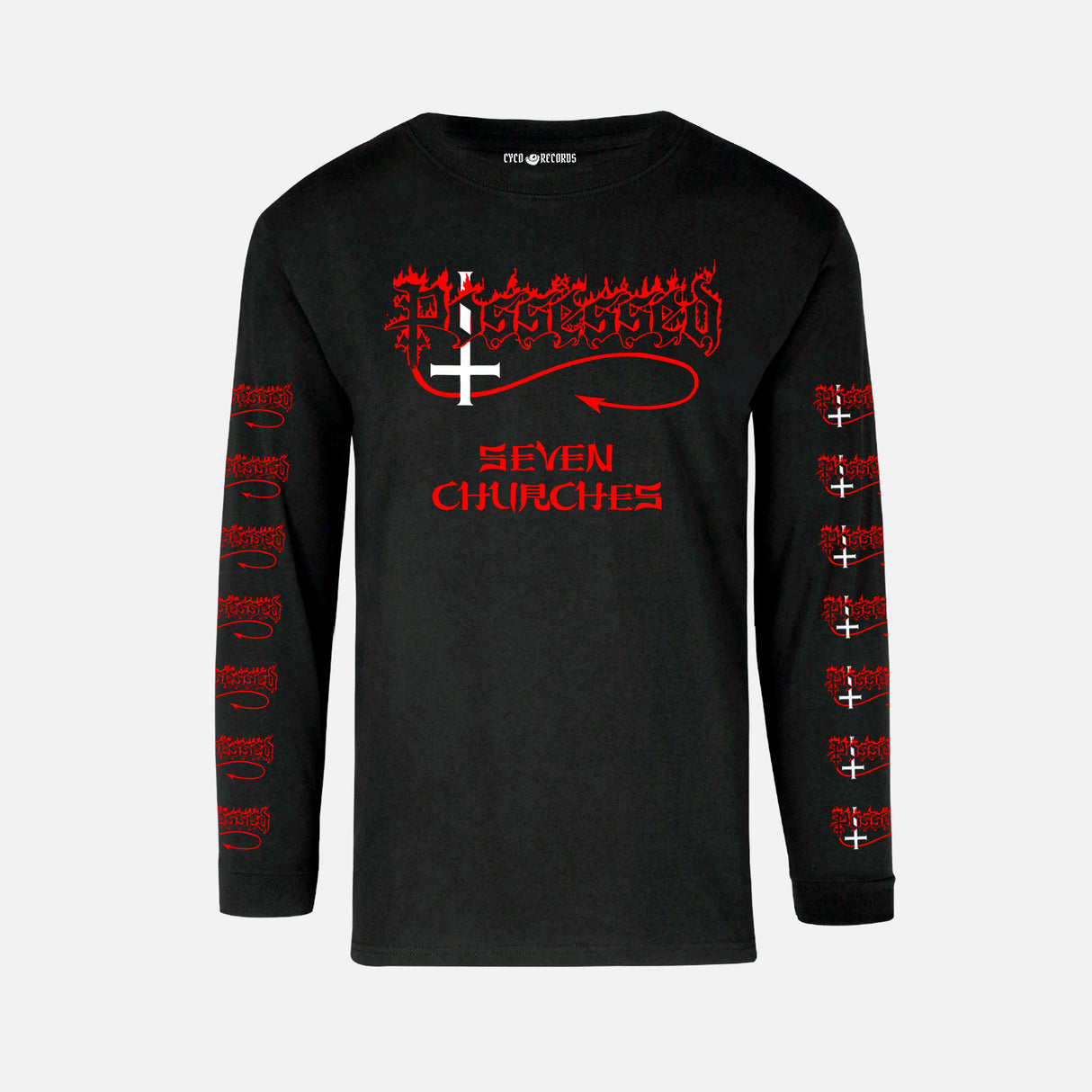 Possessed - Seven Churches - Polera Manga Larga