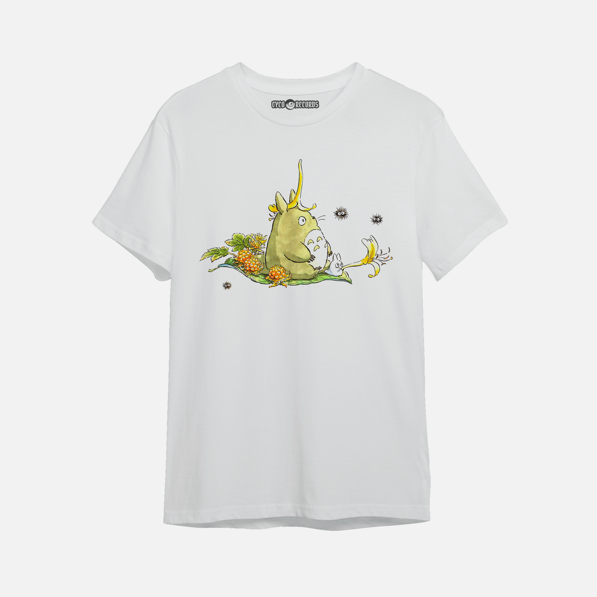 Ghibli - Totoro hojas 2 - Polera