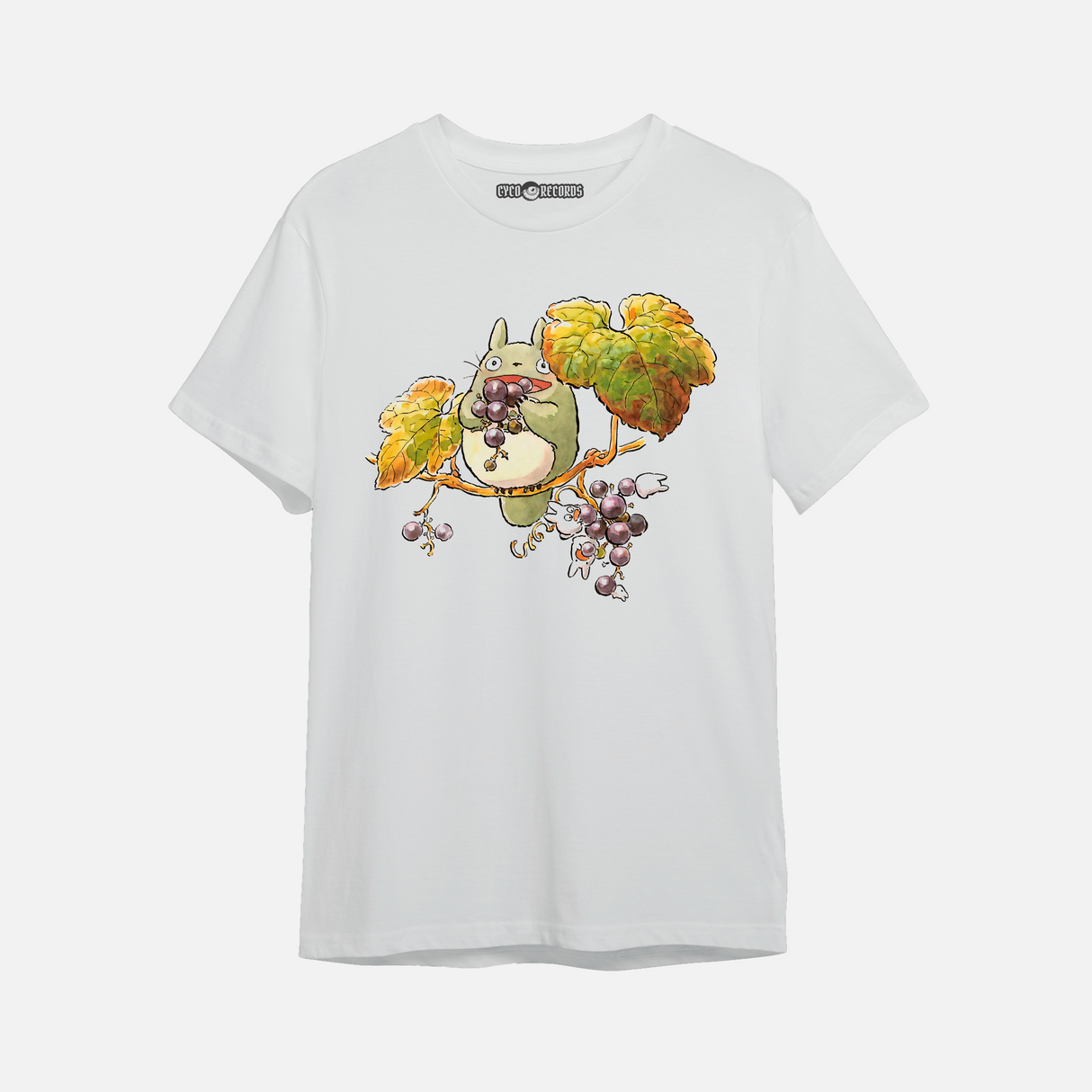 Ghibli - Totoro hojas 3 - Polera