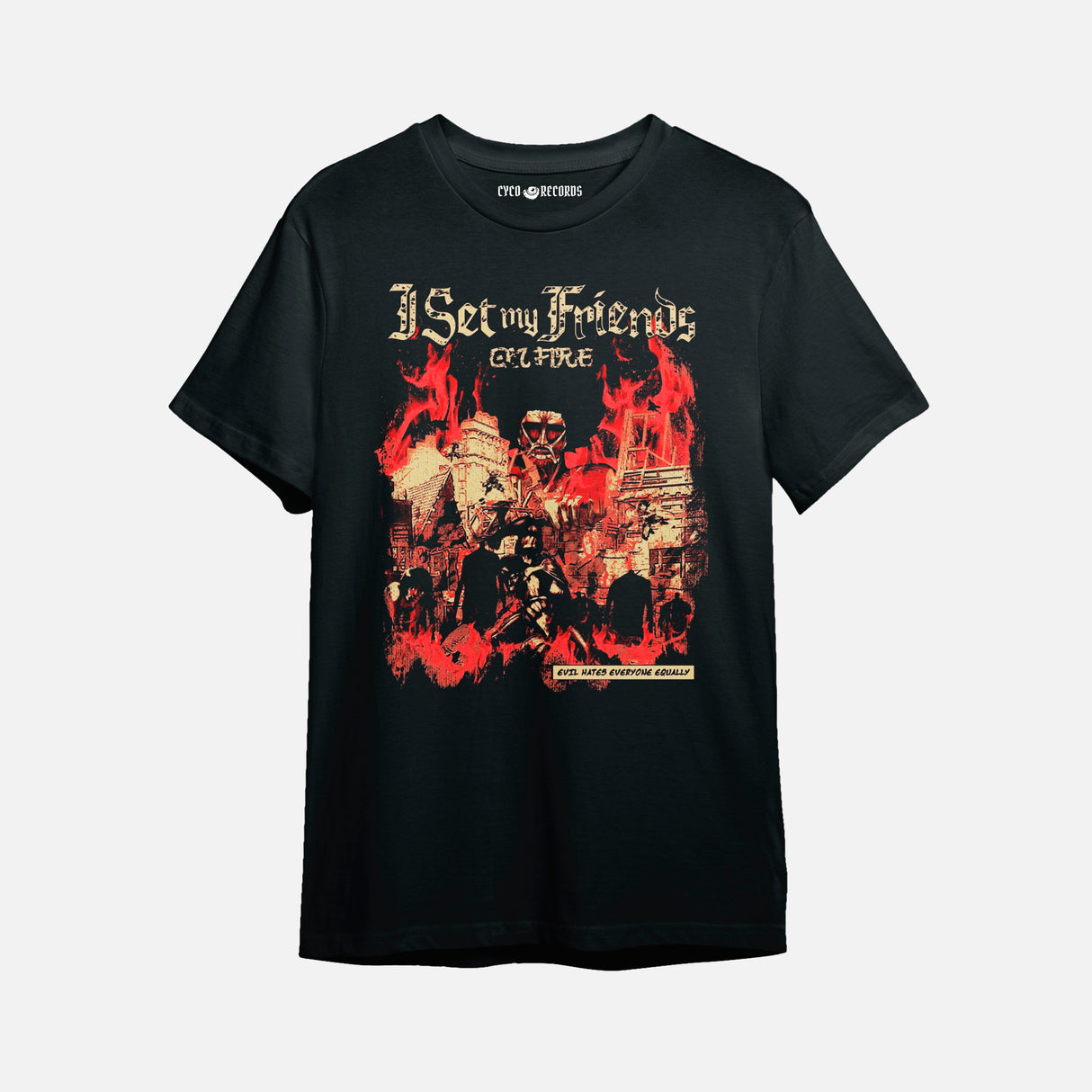 I Set My friends on Fire - Titans Attack - Polera