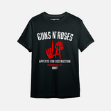 Guns n Roses - appetite Los Angeles - Polera