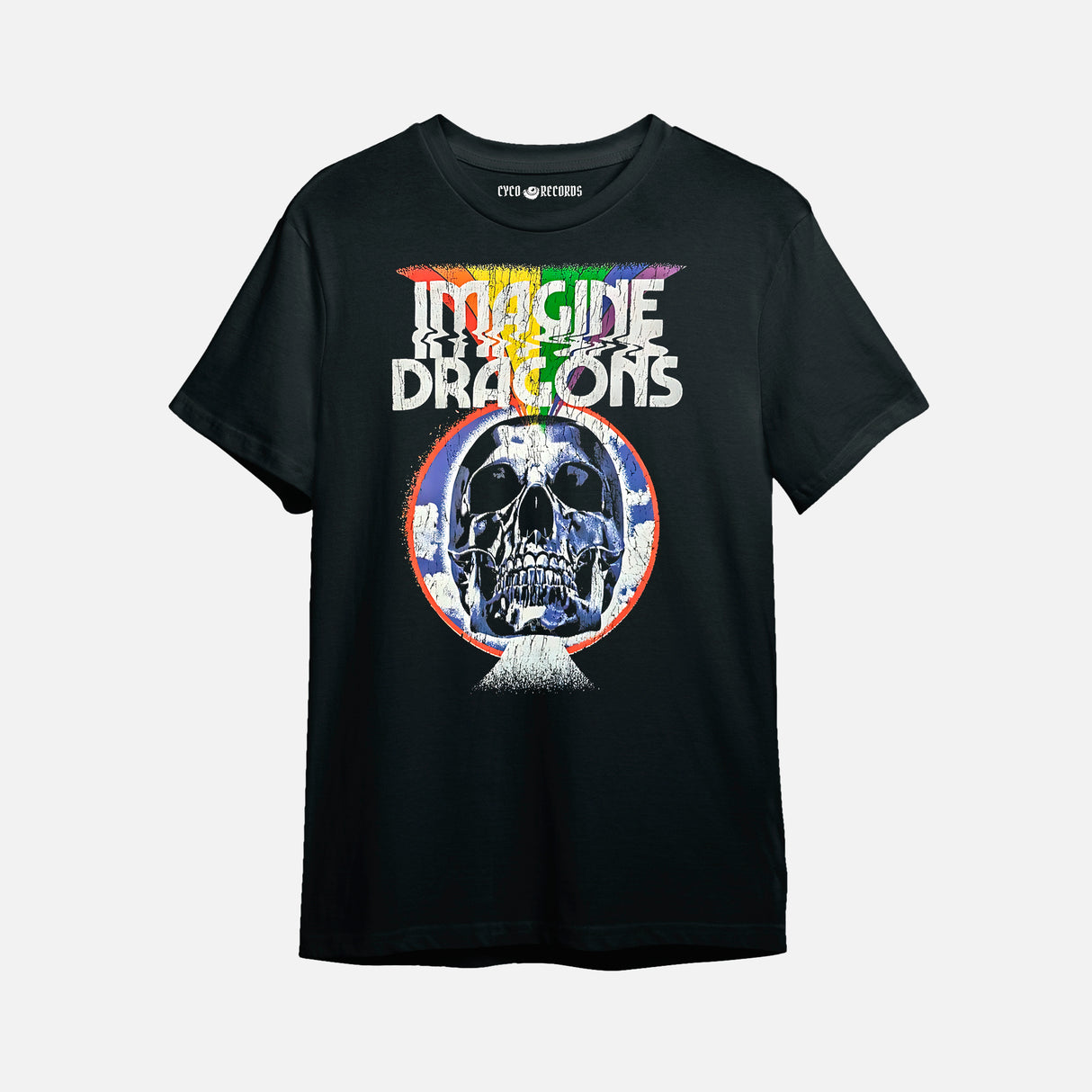 Imagine Dragons - SKULL VINTAGE  - Polera