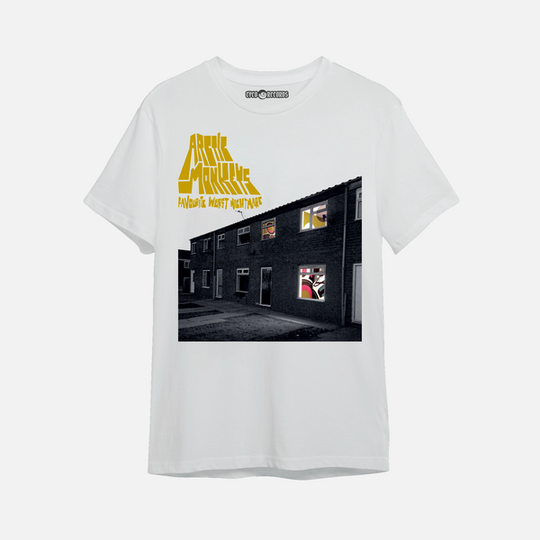 Arctic Monkeys - Favorite Worst - Polera Blanca