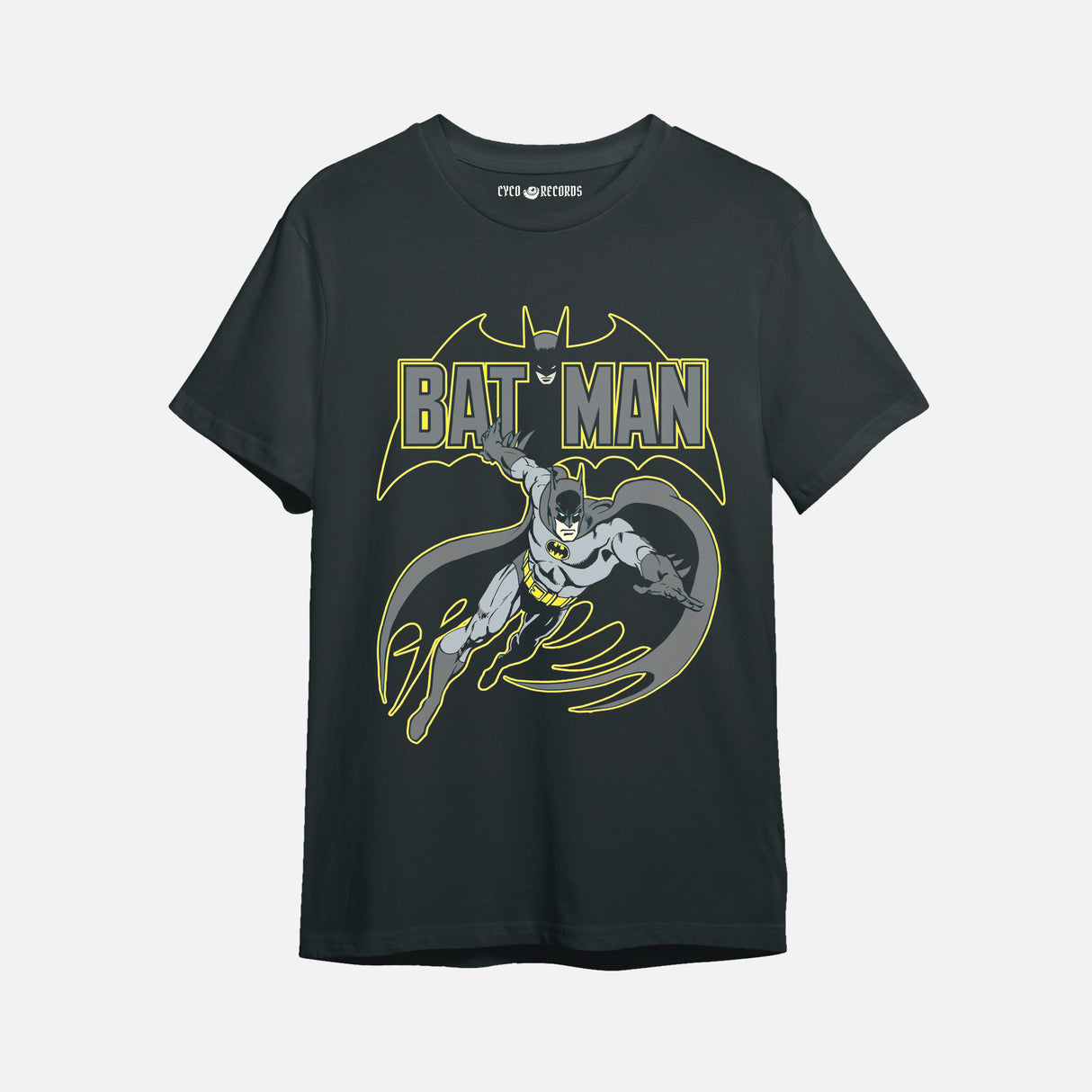 Batman - Vintage  Logo Gris -  Polera