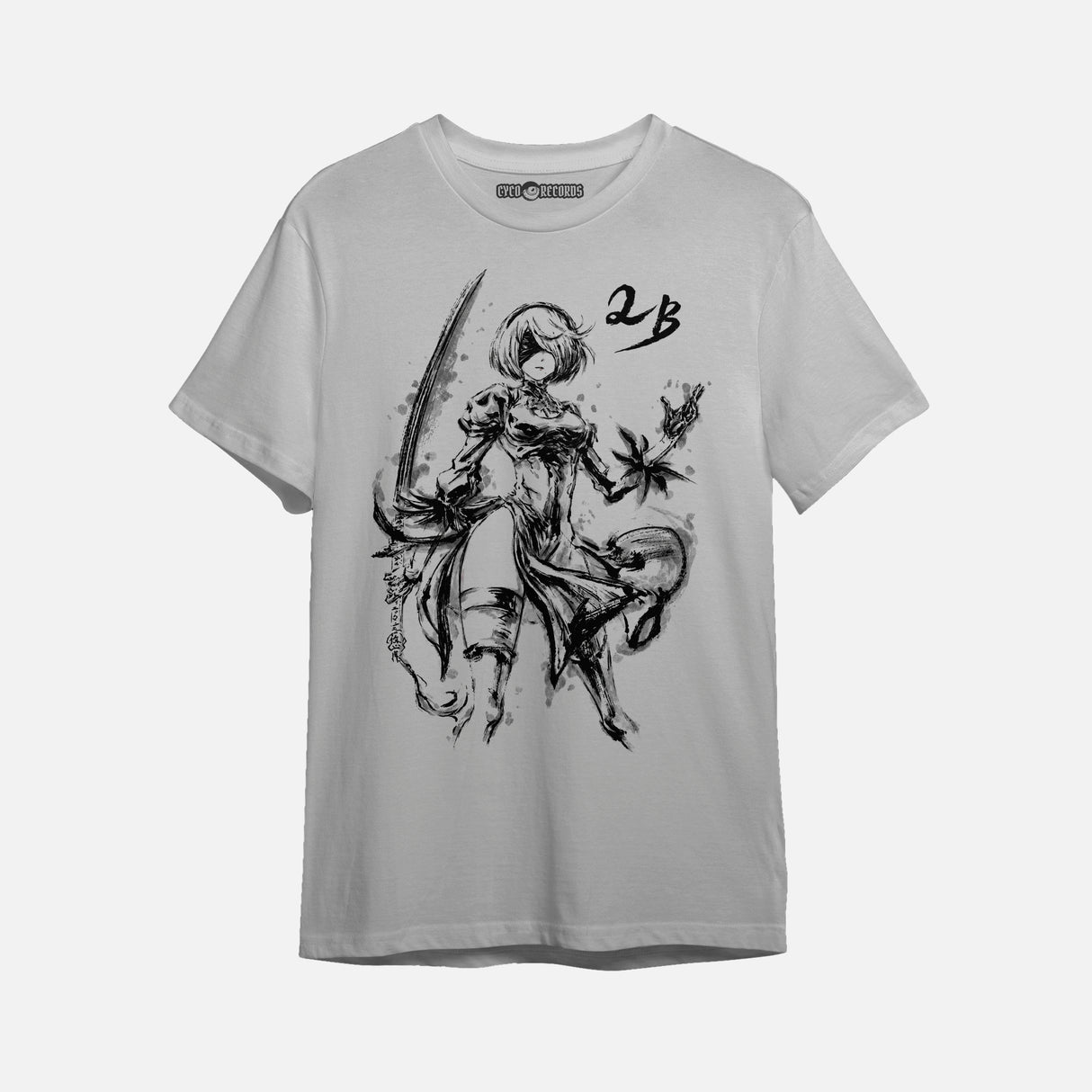 Nier Automata - 2B ink - Polera
