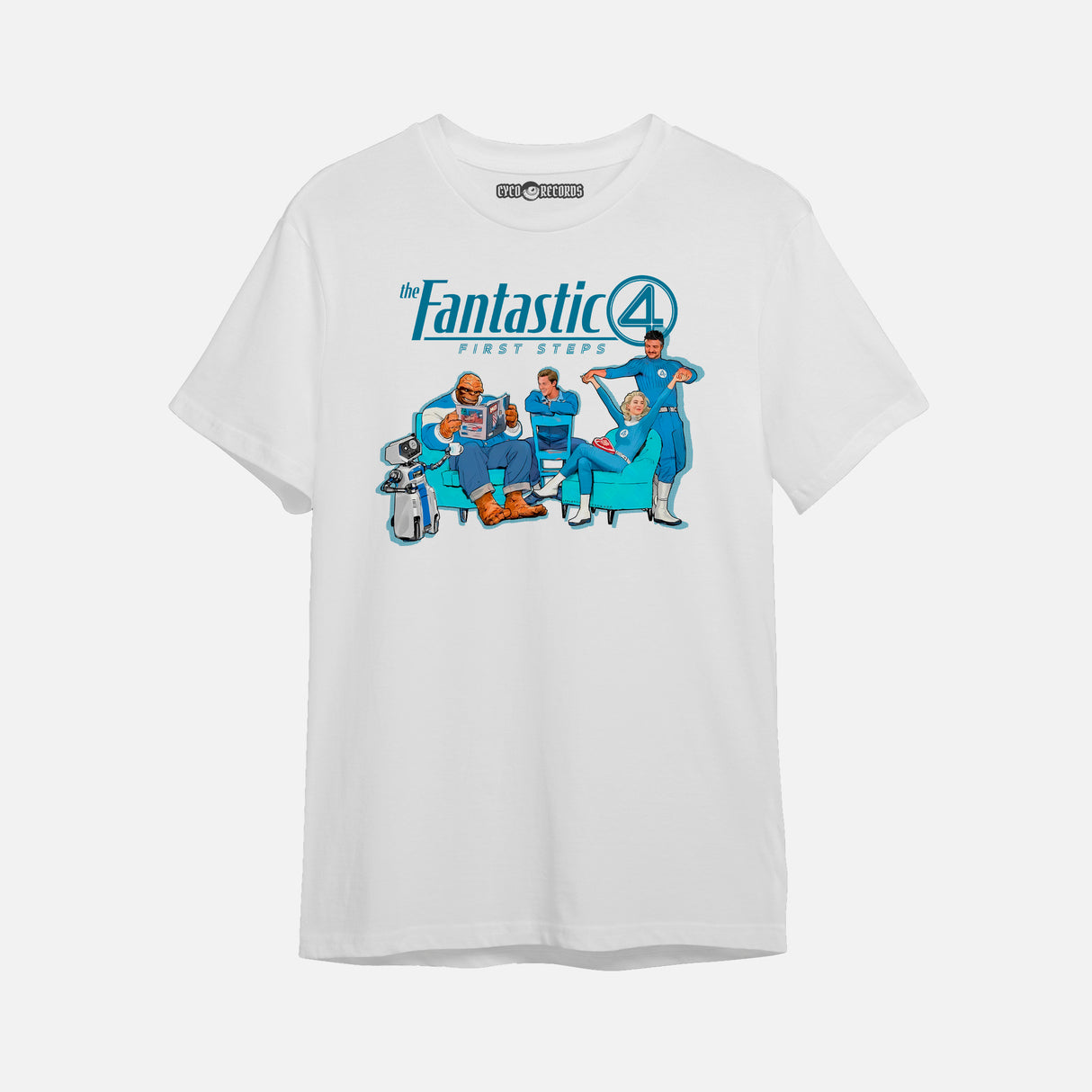 Los Cuatro Fantasticos - First Steps - Polera