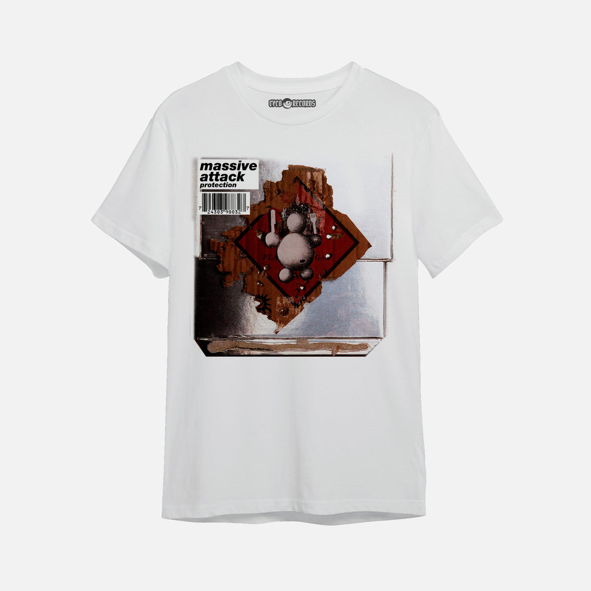 Massive Attack - Protection - Polera Blanca