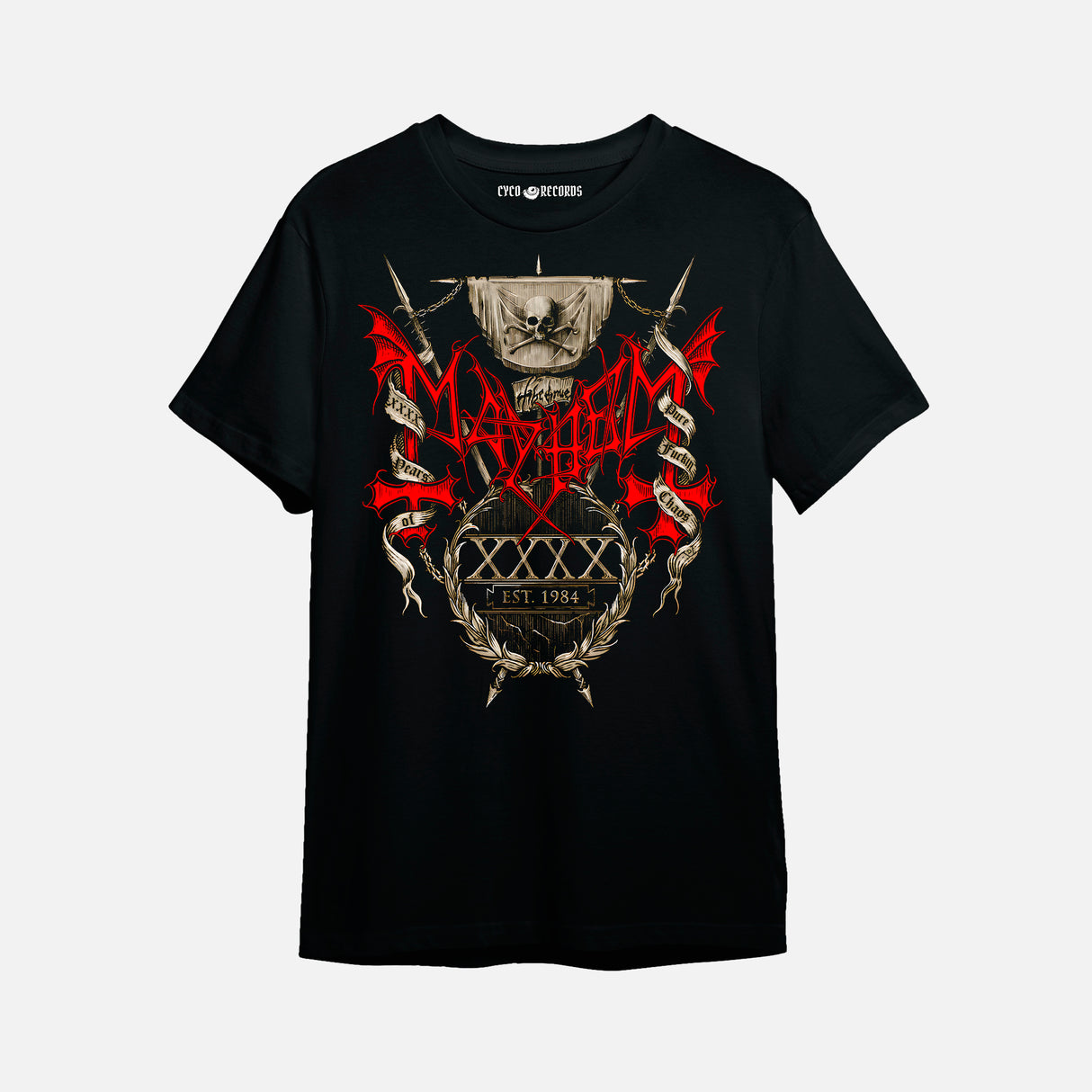 Mayhem - XXXX years - Polera