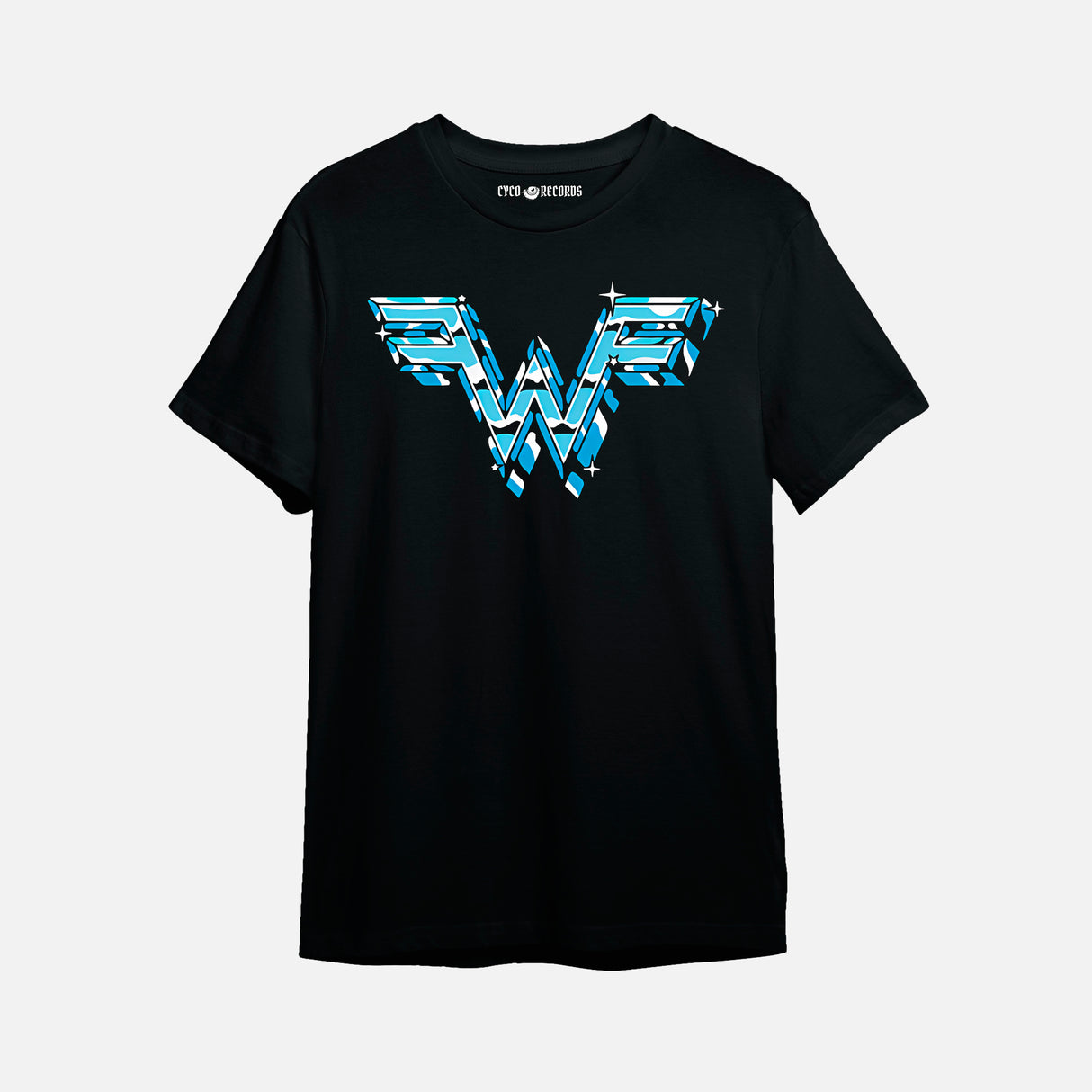 weezer - logo steel- polera