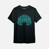 Asking Alexandria - Deathcore logo azul - Polera