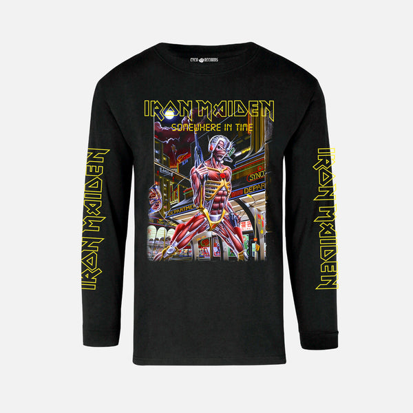 Iron Maiden - Wasted Years - Polera Manga Larga