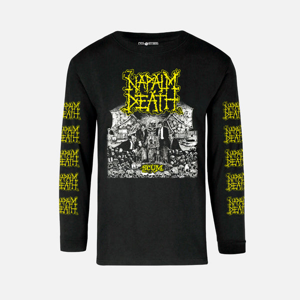 Napalm Death - Scum - Polera Manga Larga