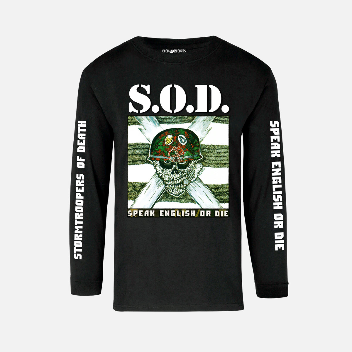 SOD - Speak English - Polera Manga Larga