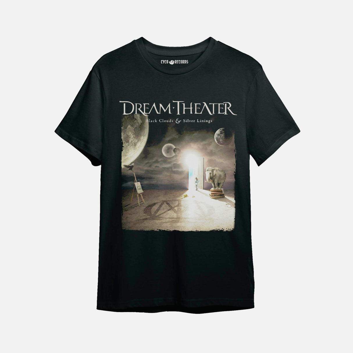 Dream Theater - Black Clouds - Polera