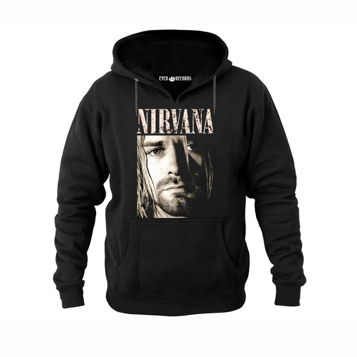 Nirvana  - Kurt -   Poleron Canguro