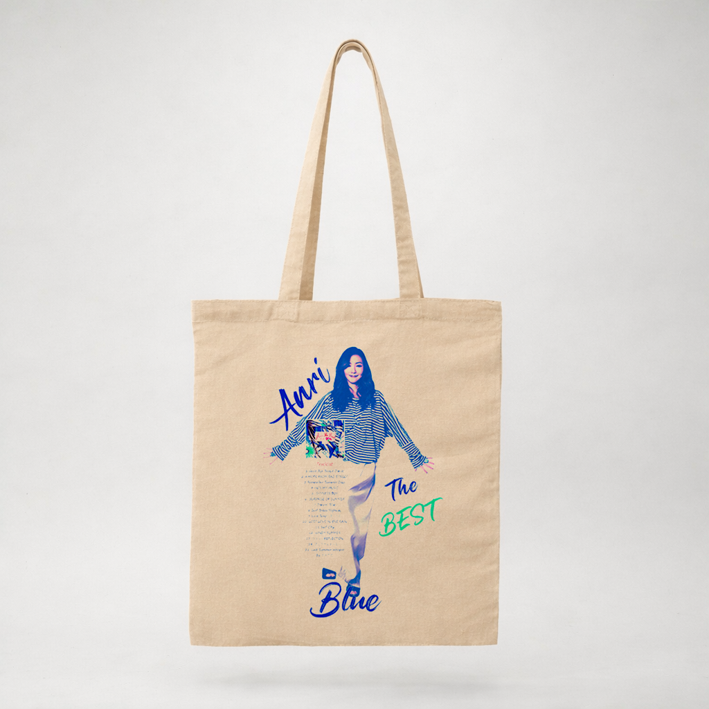 Anri the Best Blue - Totebag Beige