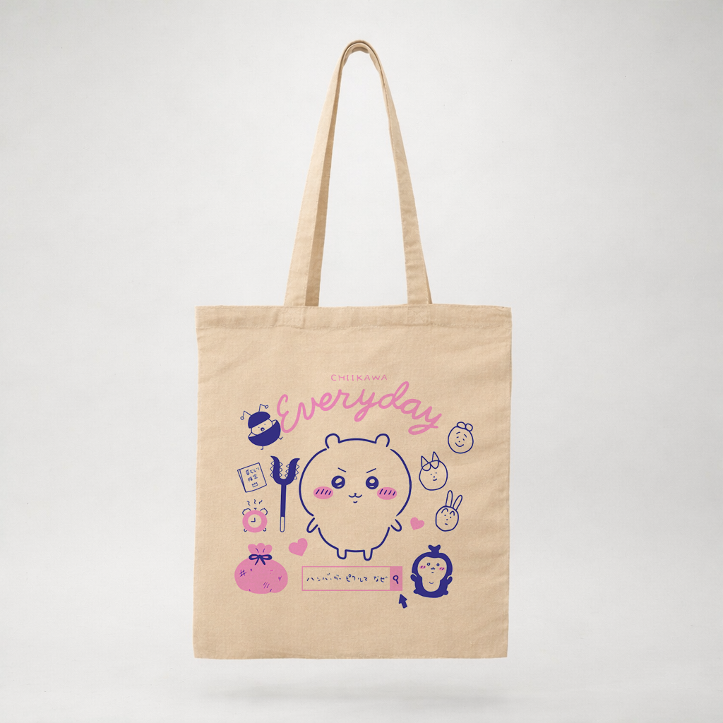 Chiikawa Everyday - Totebag Beige