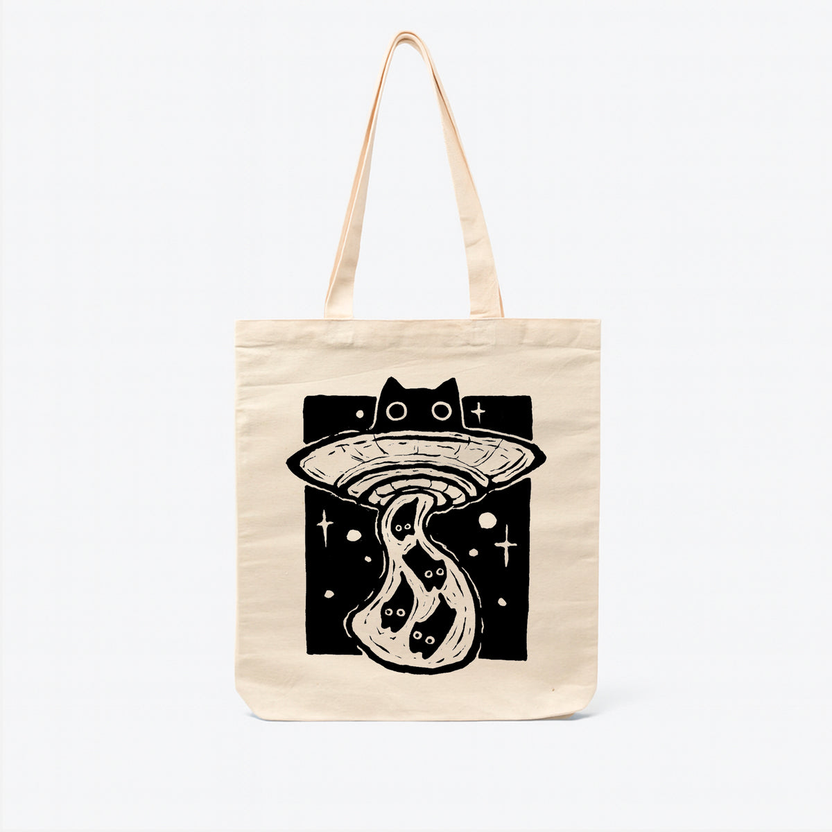 Gato Ufocat - Totebag Beige