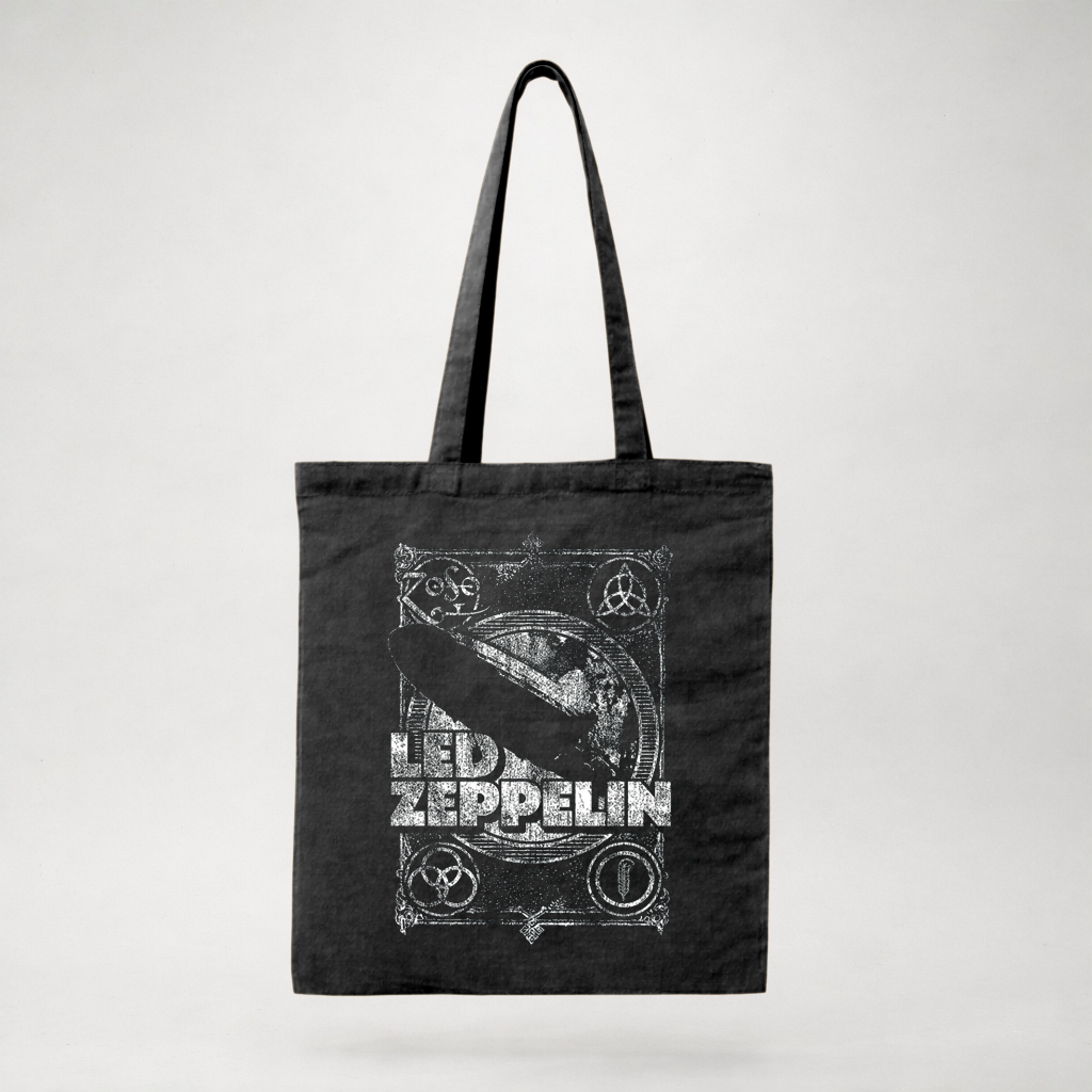 Led Zeppelin - Zeppelin - Totebag Negra