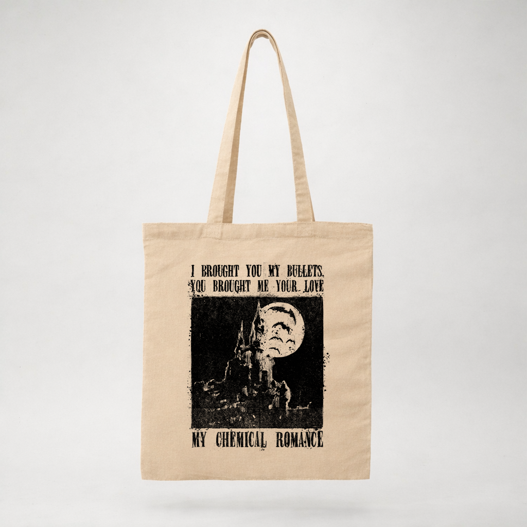 My Chemical Romance Dark Castle - Totebag Beige