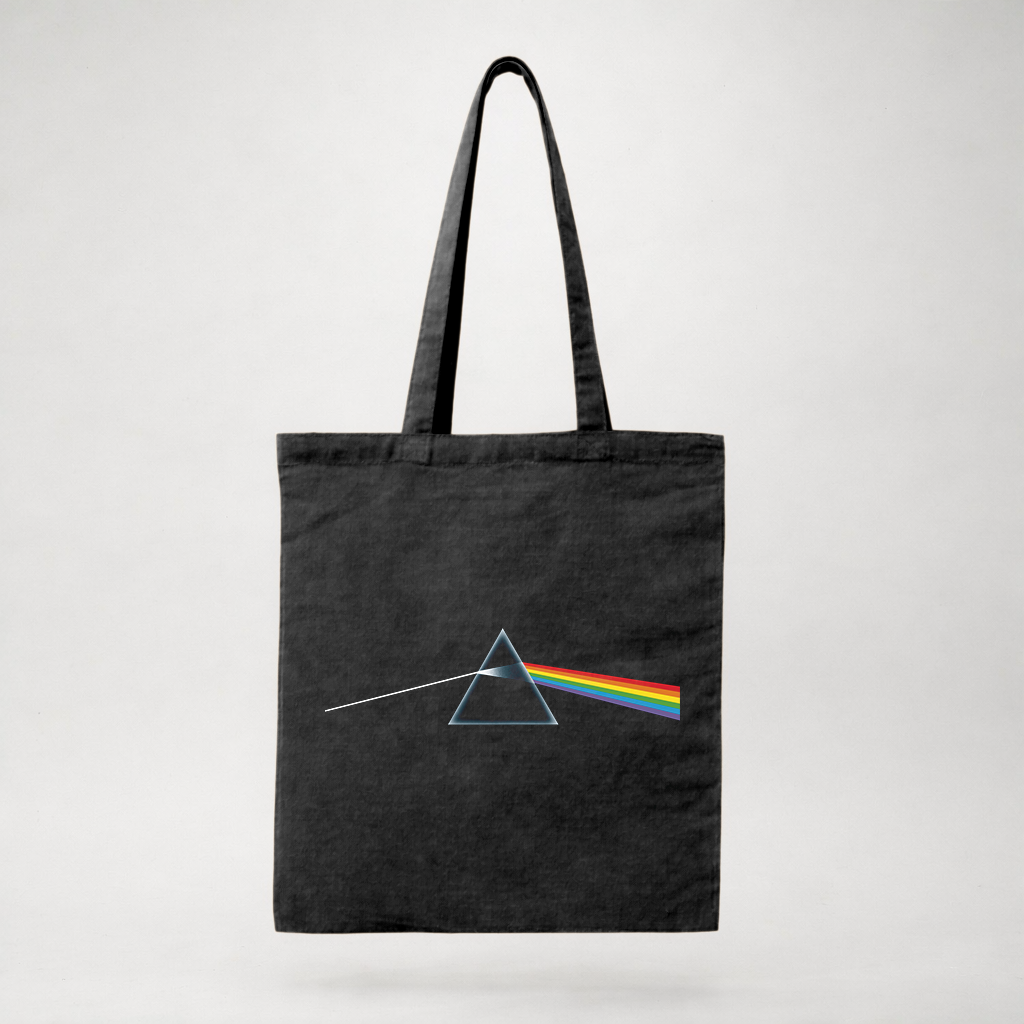 Pink Floyd Prisma - Totebag Negra
