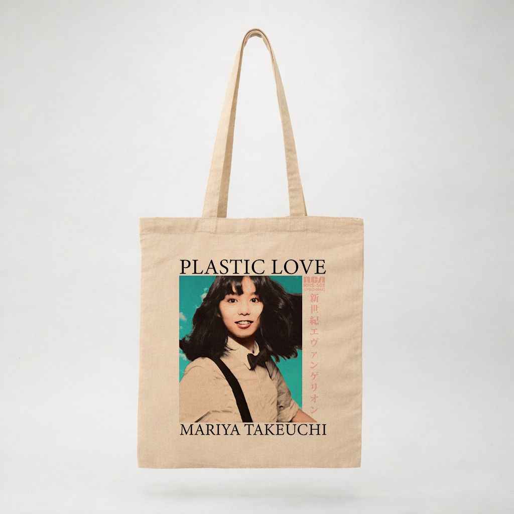 Plastic Love - Totebag Beige