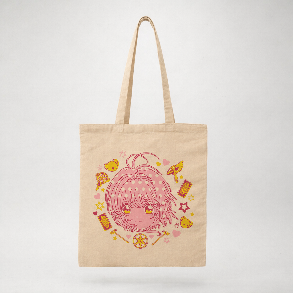 Sakura Cara - Totebag Beige