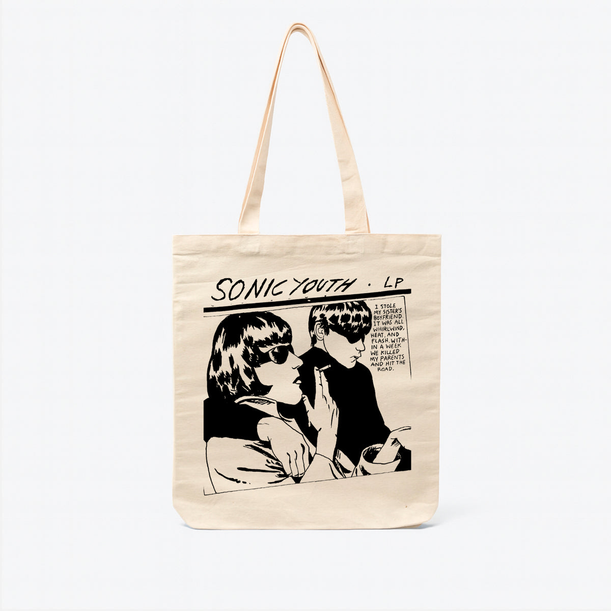 Sonic Youth - Goo Gatos - Totebag Beige