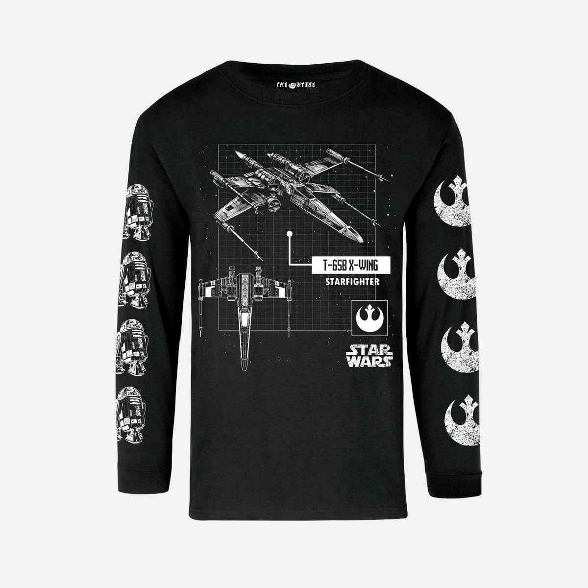 Star Wars - T-65B X-Wing - Polera Manga Larga