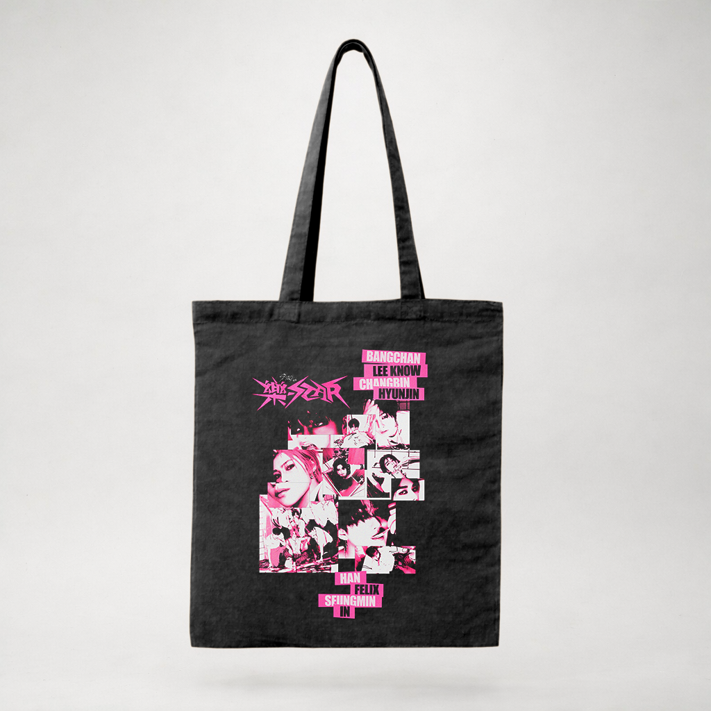Stray Kids Rockstar - Totebag Beige