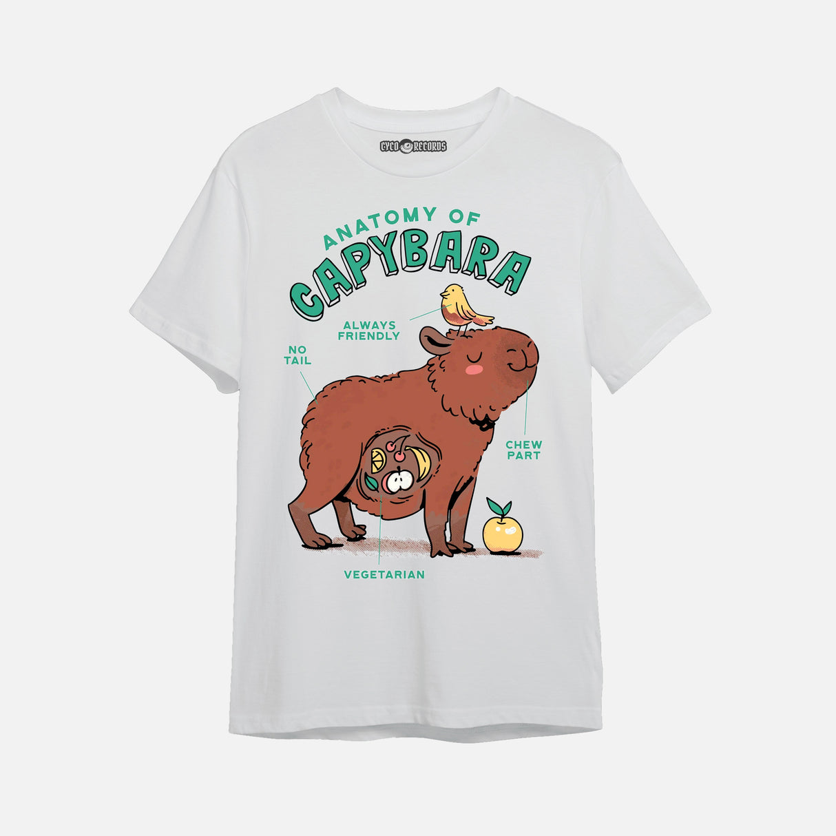 Capibara - Anatomia - Polera - BC