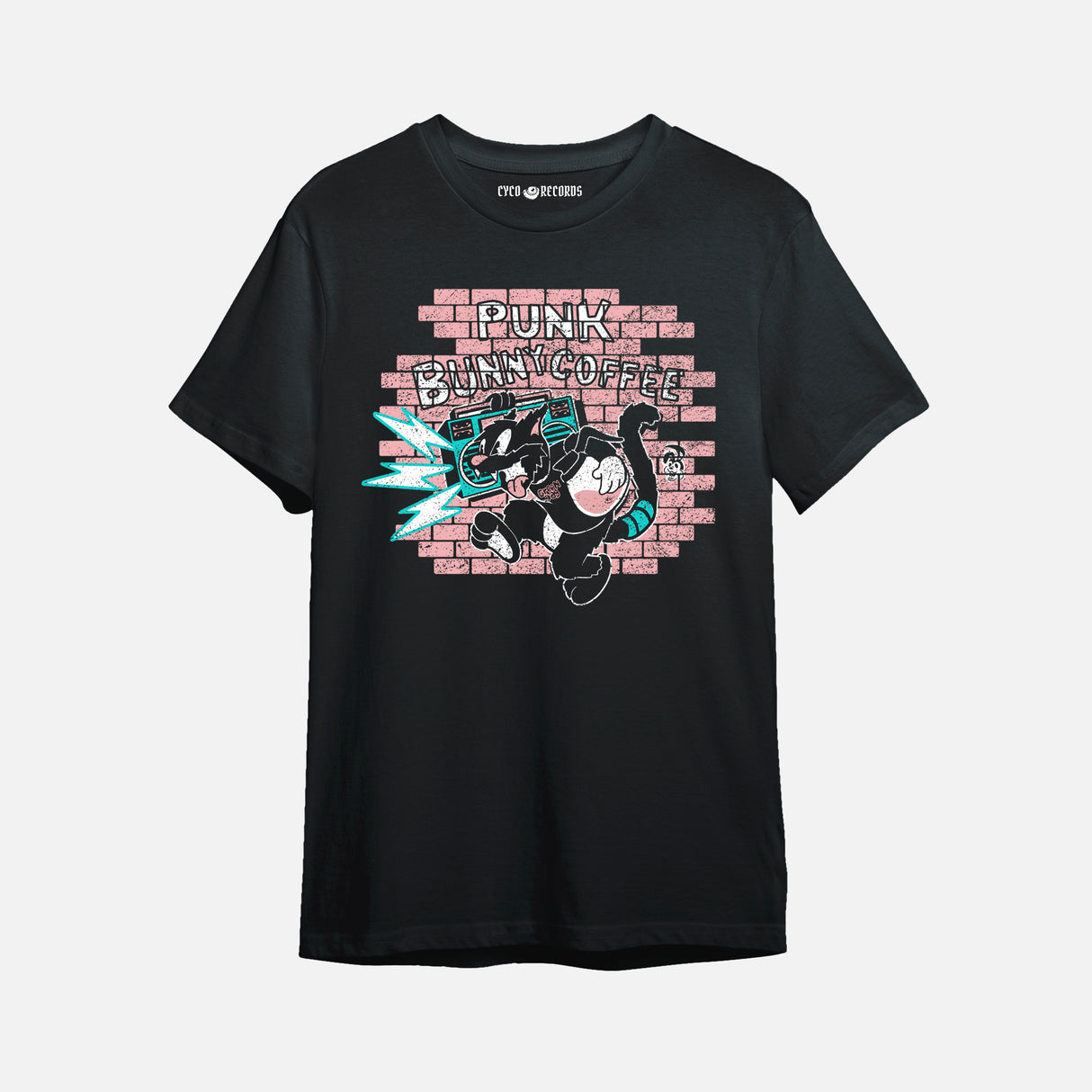 Green Day - Punk Bunny Coffee - Polera