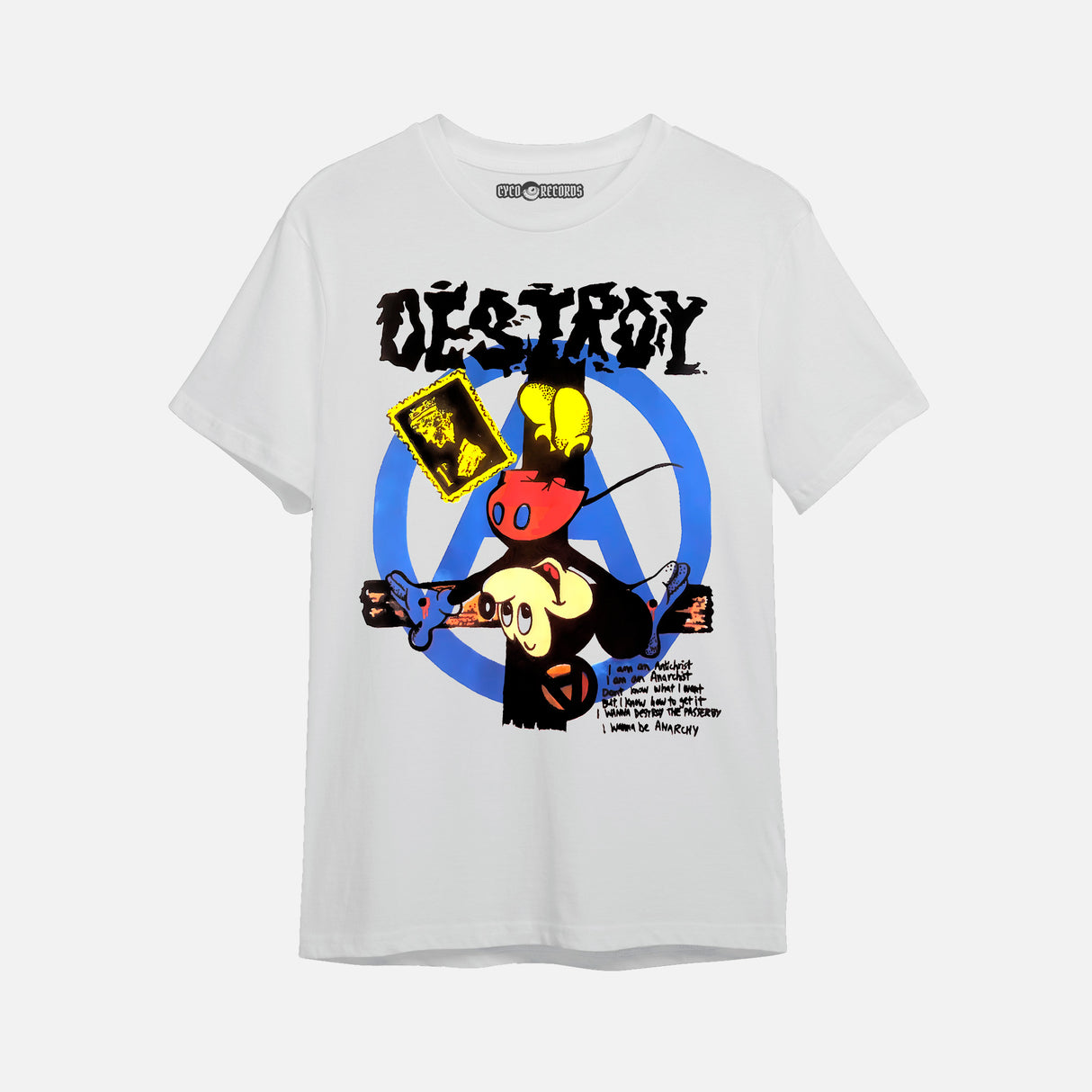 Sex Pistols - Destroy - Anarchy Mickey - Polera
