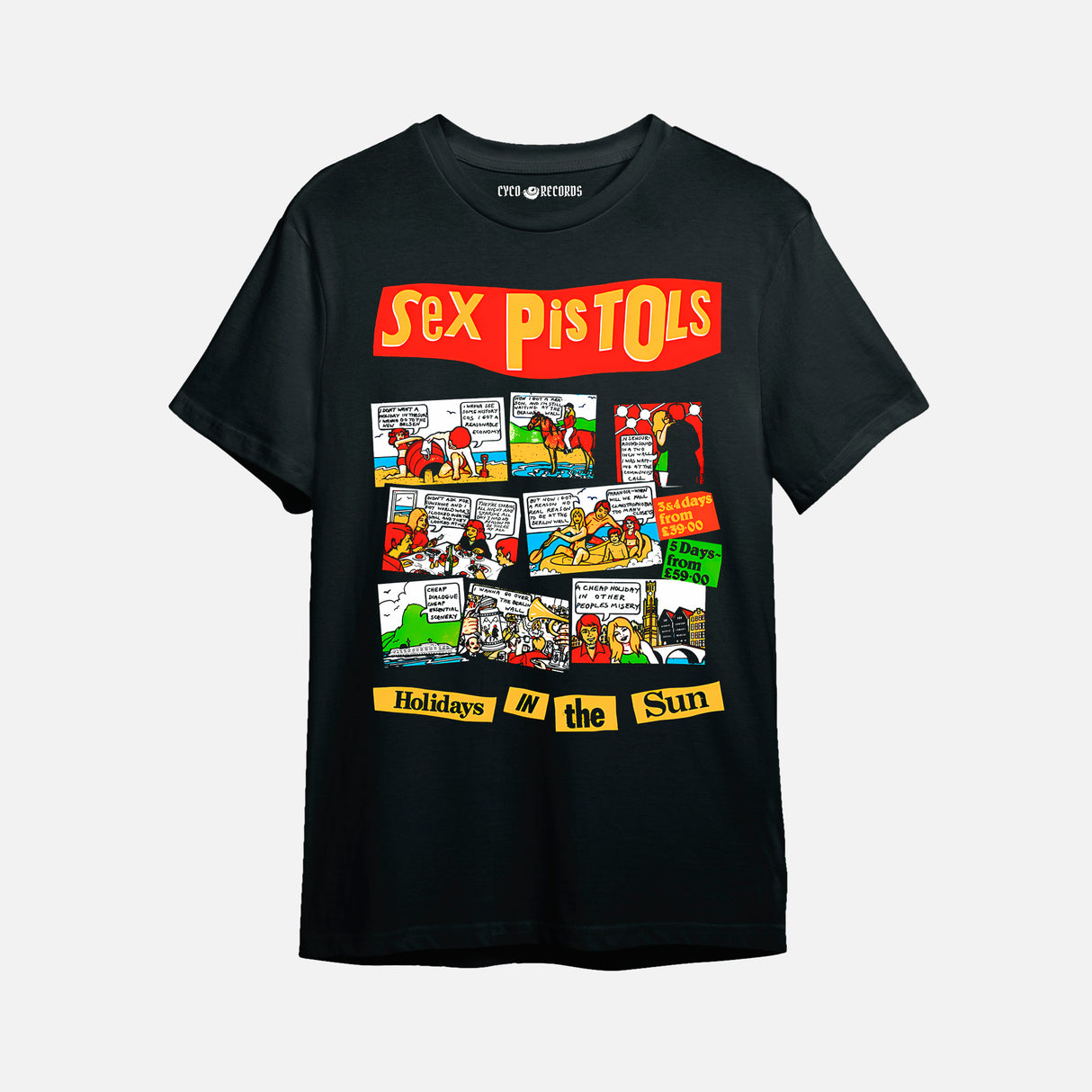 Sex Pistols - Holidays in the sun - Polera