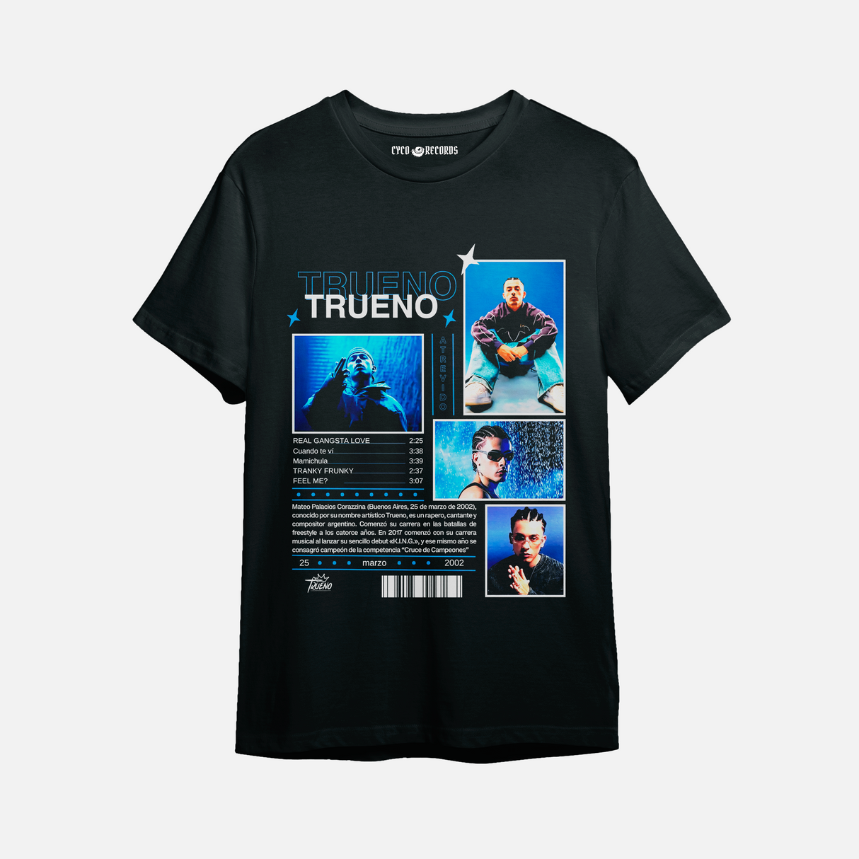 Trueno - Collage 3 - Polera