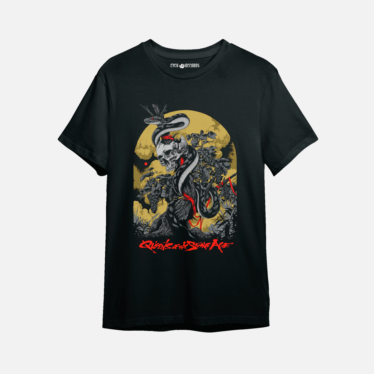 Queens Of The Stone Age - Skull and Snake - Polera