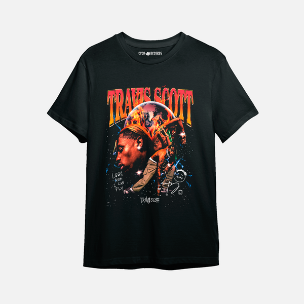 Travis Scott - Collage Botleg - Polera