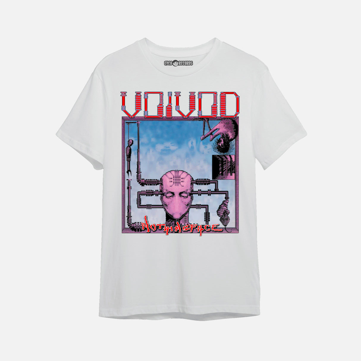 Voivod - nothingface - Polera Blanca