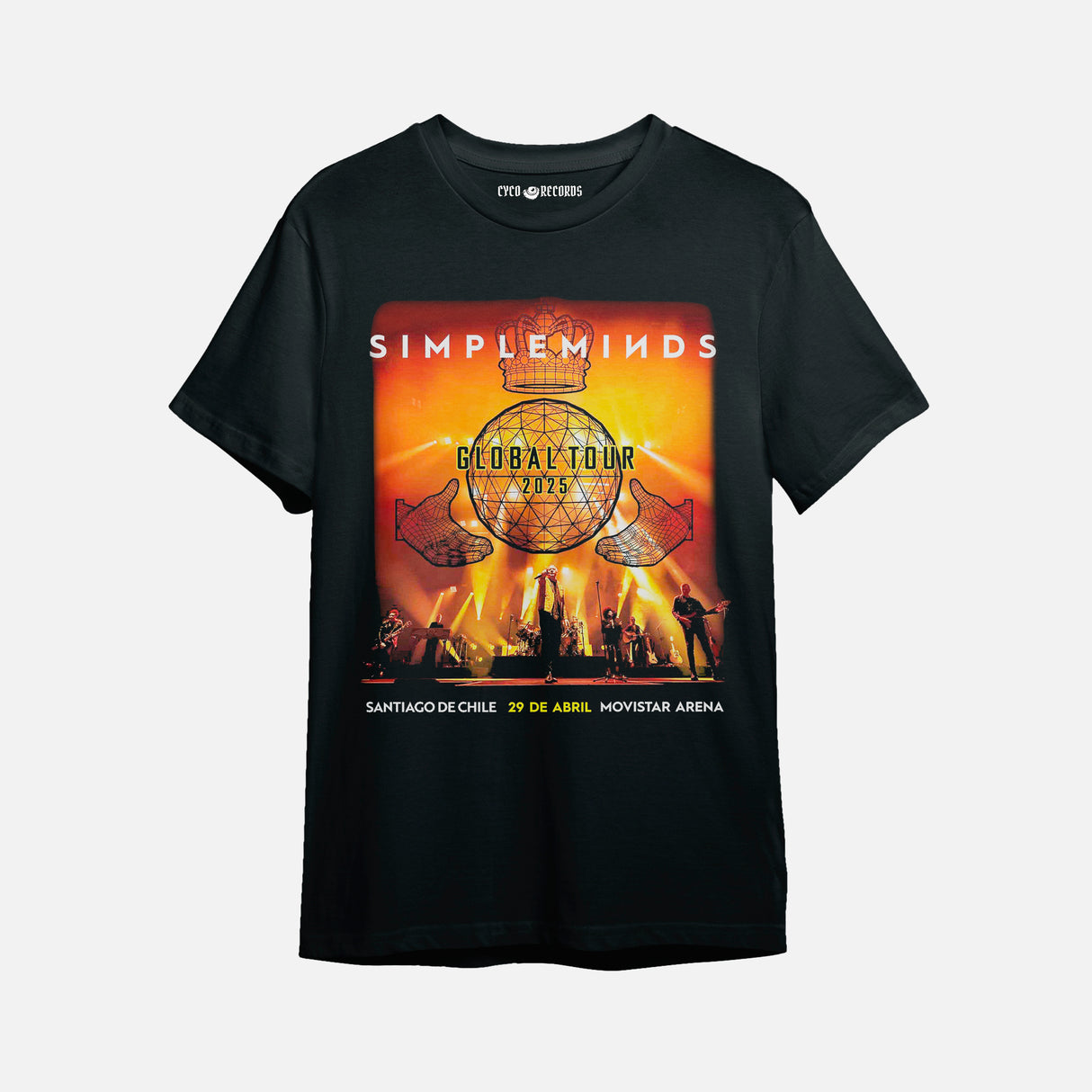 Simple Minds - Tour Chile - Polera