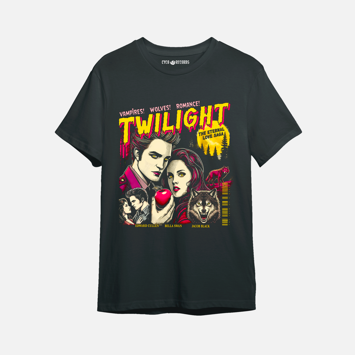 Crepusculo - Retro - Polera
