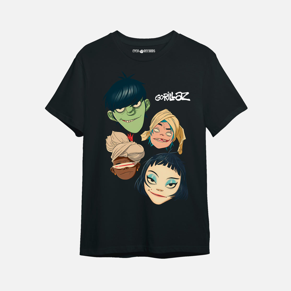 Gorillaz - Faces - Polera